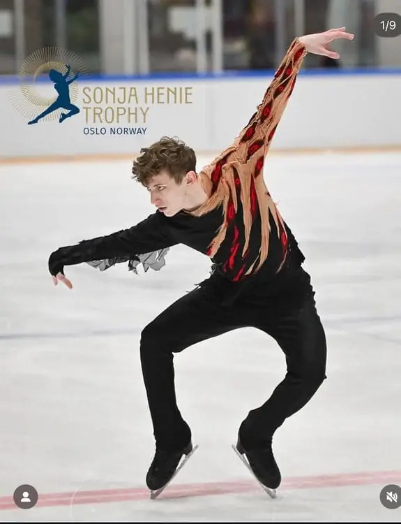 Meesuisutaja esinemas Sonja Henie Trophy võistlusel Oslos