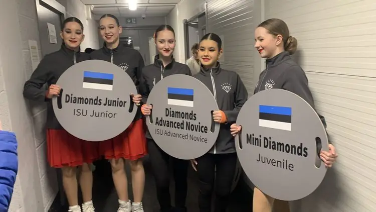 Sünkroonuisutajad hoiavad Diamonds võistkondade silte võistlusel