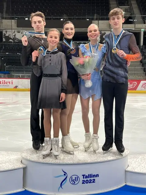Viis medalitega uisutajat poodiumil Tallinna võistlusel